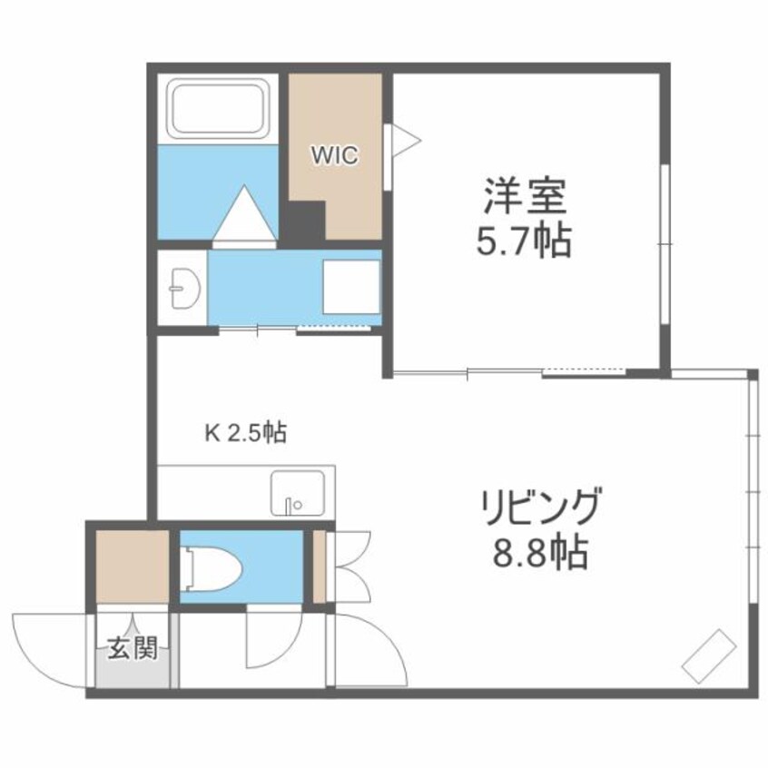 間取図 ルミエールsalvia