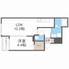 サリーレ新札幌Ａ棟 1LDKの間取り