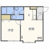 レモンハイツ伏古 1LDKの間取り