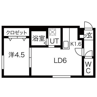 間取図 ラグジースペース栄通１２