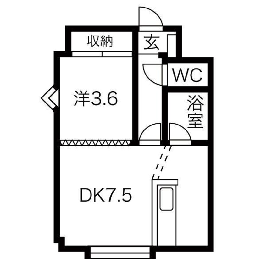 間取図 ハピネス２１