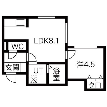 間取図 ヴィラ本通南