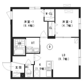 間取図 Retaraひばりが丘