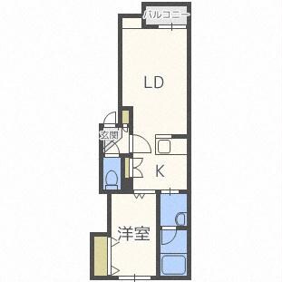 間取り図 リブレア厚別