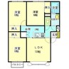 グレースパーク新札幌C 3LDKの間取り