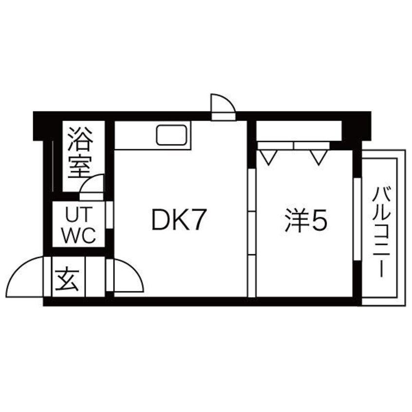 間取図 サンシャインハイツ