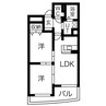 ラークヒルズマンション 2LDKの間取り