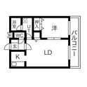 アビタシオン厚別中央の間取図