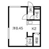 ＣｉｔｙＲｏｏｍあやめ野 1Kの間取り