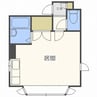 ルミエールフジ 1Rの間取り