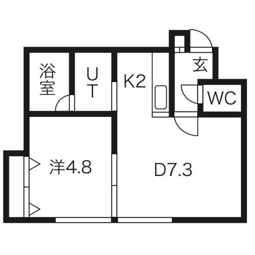 間取図 リータウンＥ