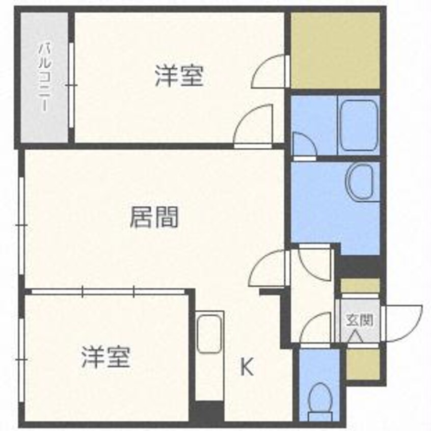 間取図 パークシティ新札幌