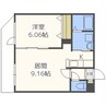 ステーションフロントひばりが丘 1LDKの間取り