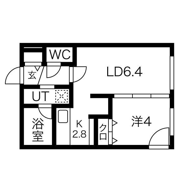 間取り図 グローブタウン南郷