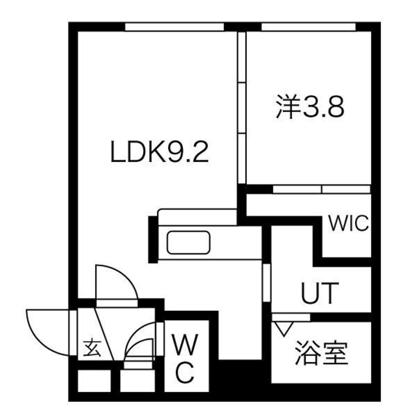 間取図 テラン厚別