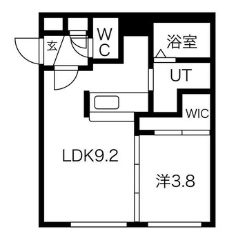 間取図 テラン厚別