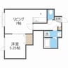 ライフステージ本通 1LDKの間取り