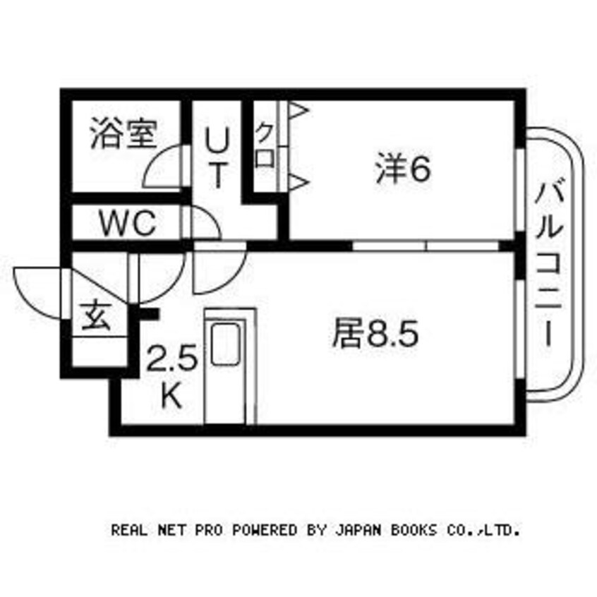 間取図 ティアラ大谷地Ｉ