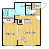 La　Matriz 1LDKの間取り