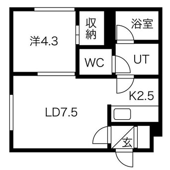 間取図 コスモスT&S