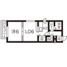 エクセレント本郷 1DKの間取り