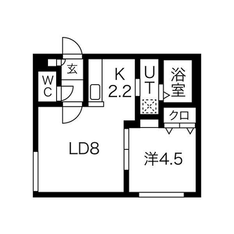 間取図 プリオール南郷