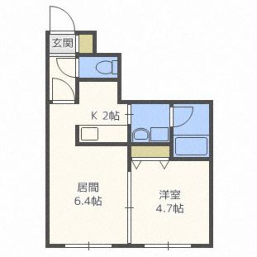 間取図 ブランノワール本郷通