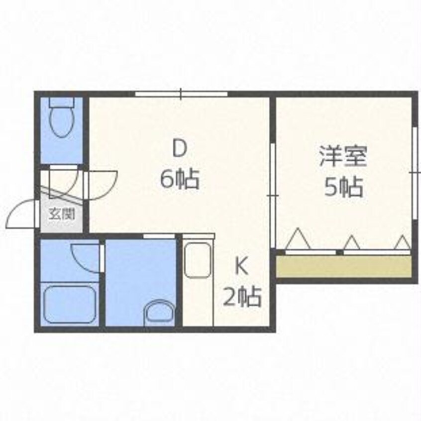 間取図 グラディート厚別