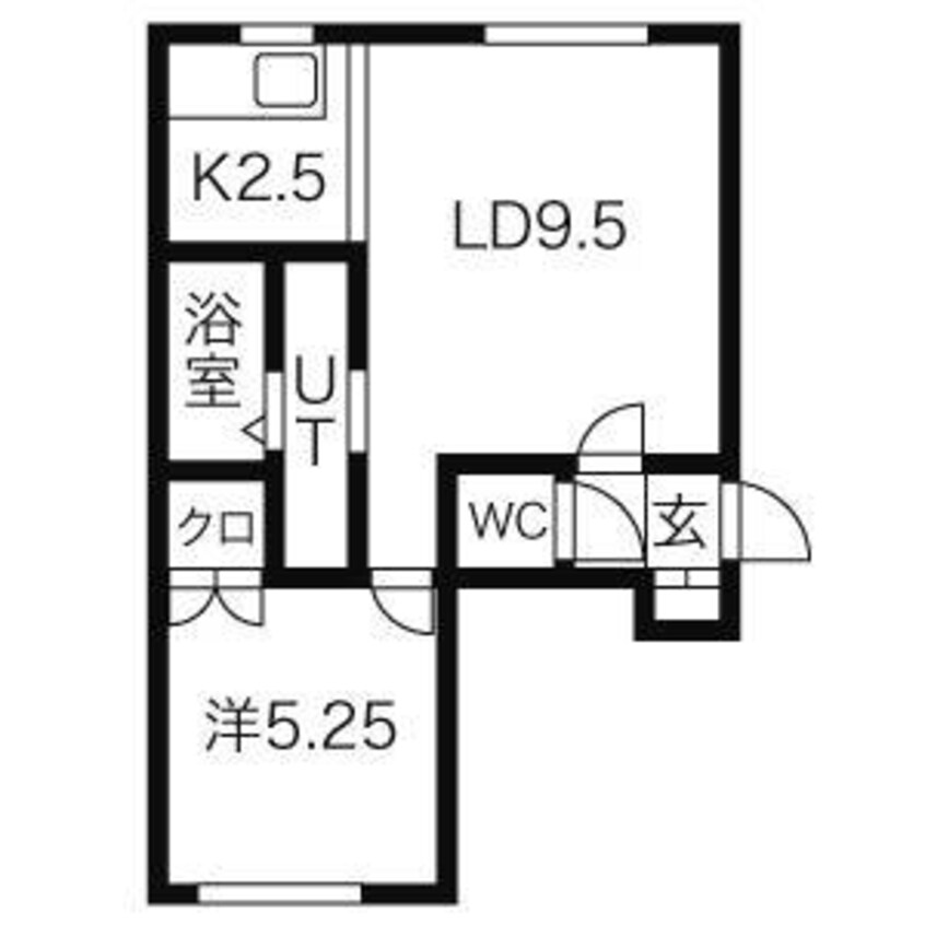 間取図 ディアコートひばりが丘