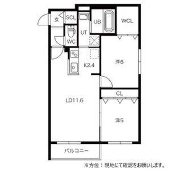 間取図 iris白石(アイリス白石)