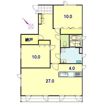 間取図 ガレリアグランデ