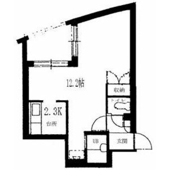 間取図 アルファアパル本通