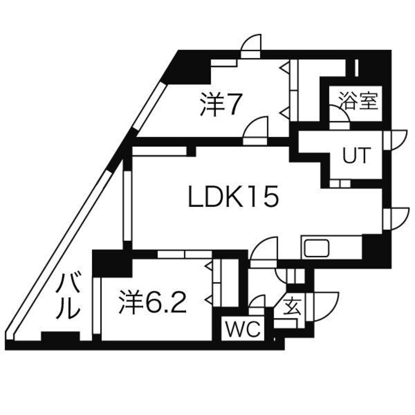 間取図 モンターナタワー