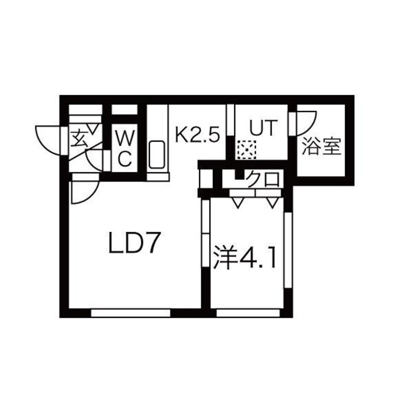 間取図 Angelic garden新札幌