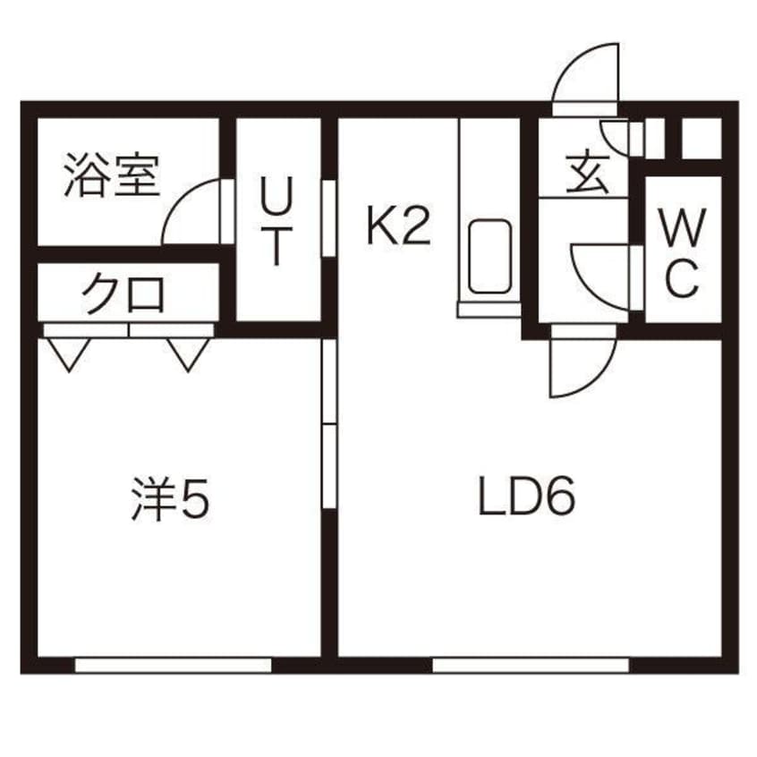 間取図 ノースキャピタル2