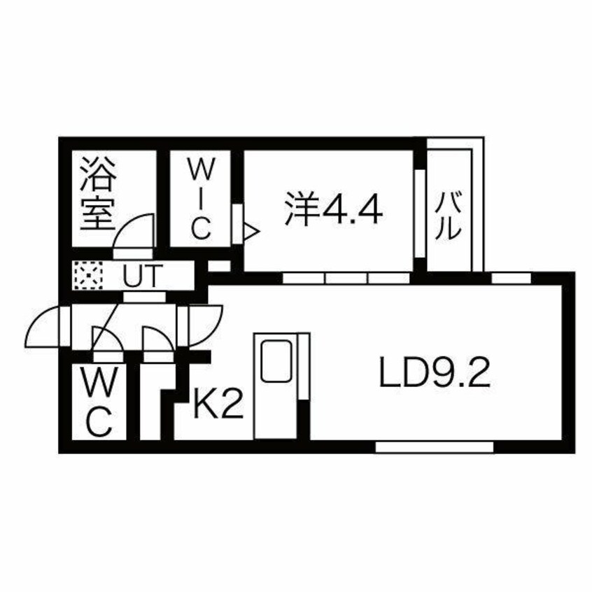 間取図 Balboni新札幌