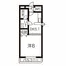 EMBLEM南郷 1DKの間取り