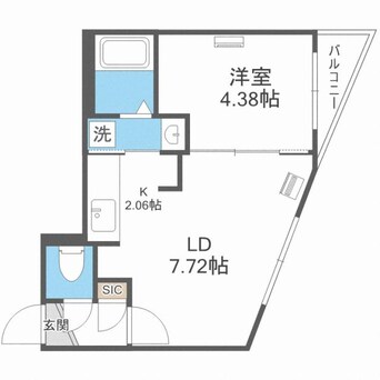 間取図 フォレスタ厚別