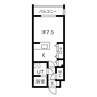 ＭＦレジデンス南郷１８ 1Kの間取り