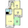 コーポタテヤマA 3LDKの間取り
