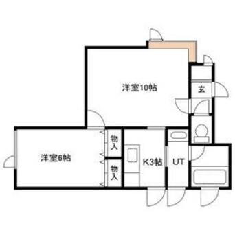 間取図 K・Tハイツ