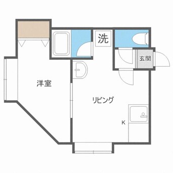 間取図 カーサ北野