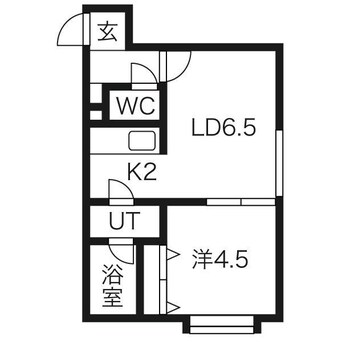 間取図 LEE TOWN-F