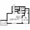 Reve新札幌 1LDKの間取り