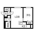 アズールVIIの間取図