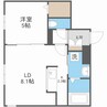 SORTE677 1LDKの間取り