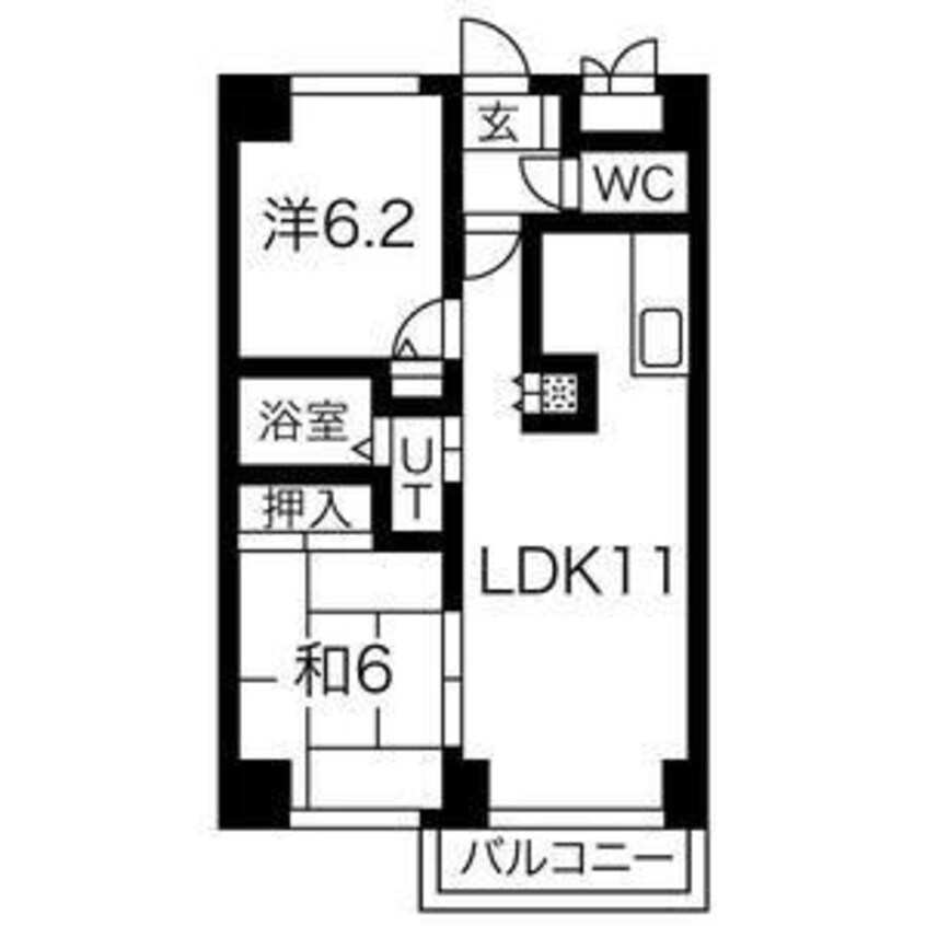 間取図 アクティブヒルズ
