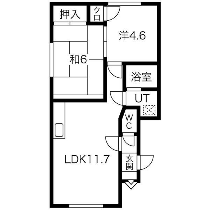 間取図 クリオコートA