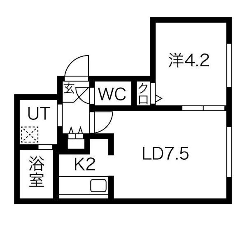 間取図 Rin南郷