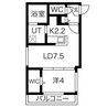 eleverひばりが丘 1LDKの間取り